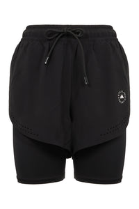 Techno fabric shorts